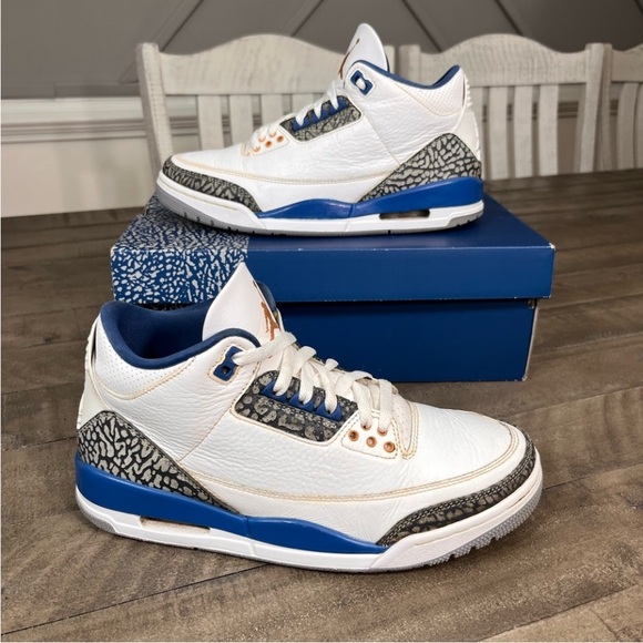 Jordan Other - Nike Air Jordan 3 Washington Wizards Sz 8.5